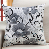 Leather sofa pillow cushion Living room Bedside backrest Office large pillowcase with core bed waist cushion Bedroom