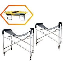 Wanfeng kayak storage rack ground placed indoor kayak display rack paddle board storage rack aluminum alloy