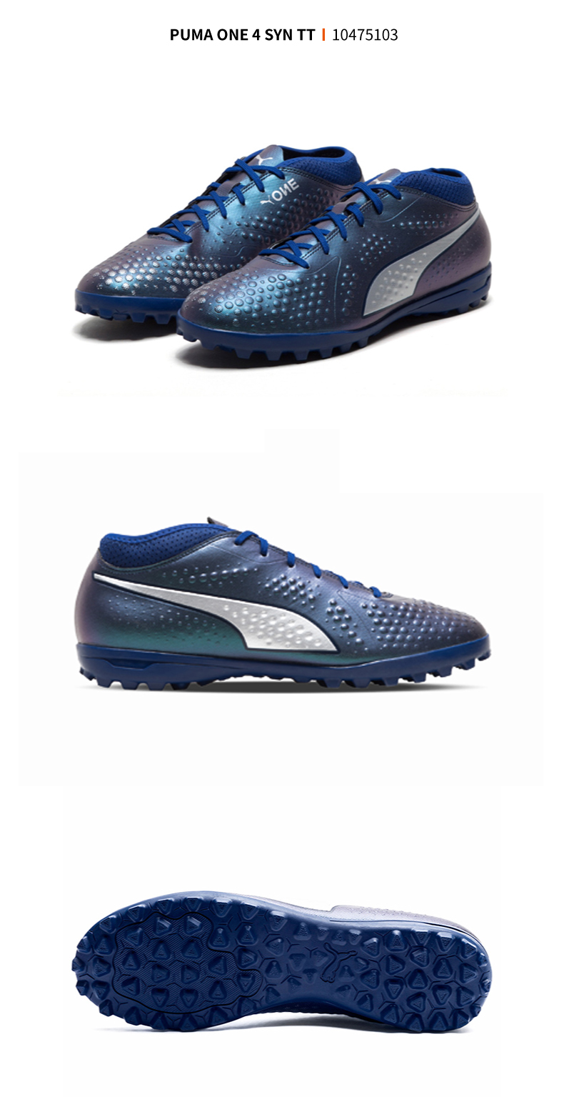 PUMA Hummer ONE 4 Syn TT móng tay đào tạo móng cỏ nhân tạo sân bóng đá nam dành cho người lớn 104751 giày the thao năm 2021