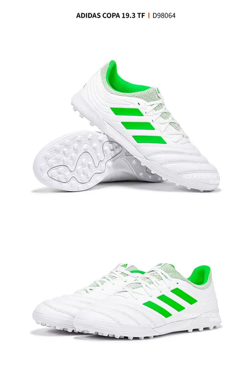 Adidas Adidas COPA 19.3 TF móng tay thi đấu đào tạo giày bóng đá nam D98064 - Giày bóng đá giày the thao nam