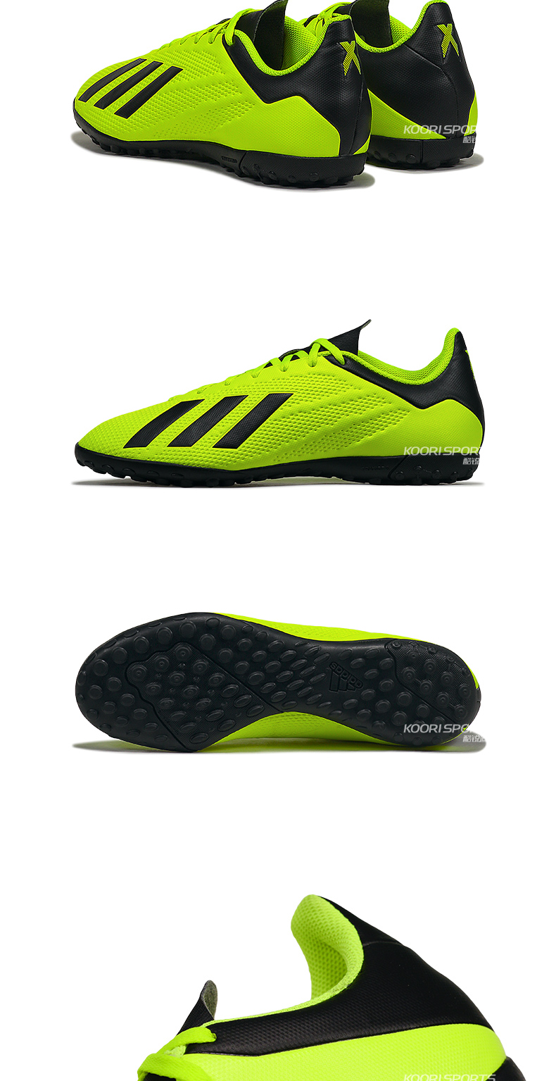 Adidas X TANGO 18.4 TF TEAM MODE loạt đội bị gãy móng giày bóng đá nam - Giày bóng đá giày đá bóng