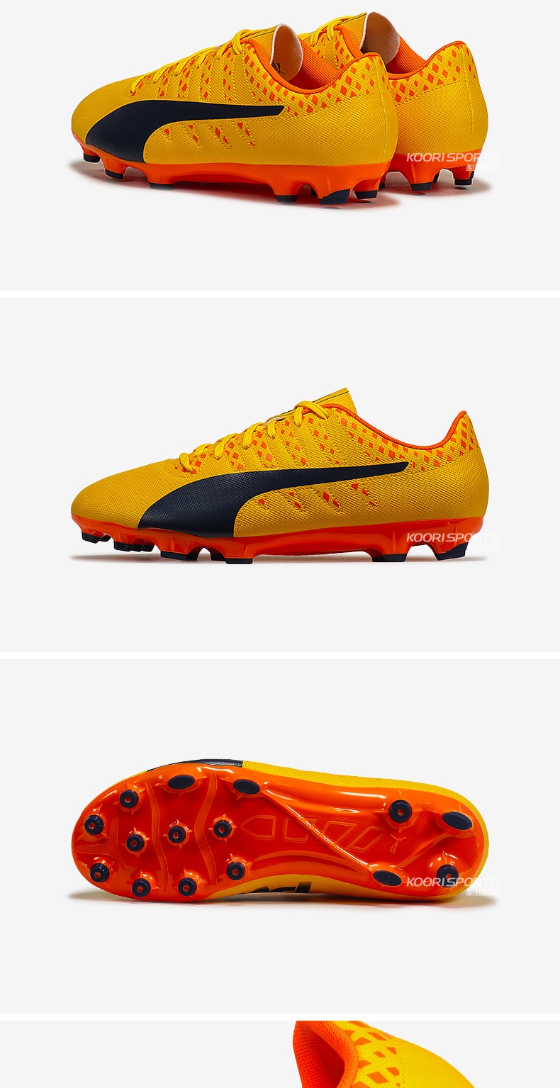 PUMA PUMA evoPOWER Vigor 4 AG móng tay ngắn móng tay cỏ nhân tạo giày bóng đá nam 10394403 các loại giày đá bóng đẹp