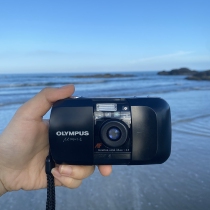 Research Institute Olympus MJU 135 film machine film camera