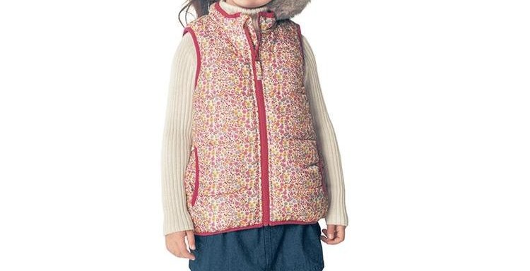 趣 BÉ & TRẺ EM Quần áo trẻ em trẻ em nam và nữ báu vật dây kéo cotton màu rắn D24554 áo gile nỉ cho bé trai bé gái