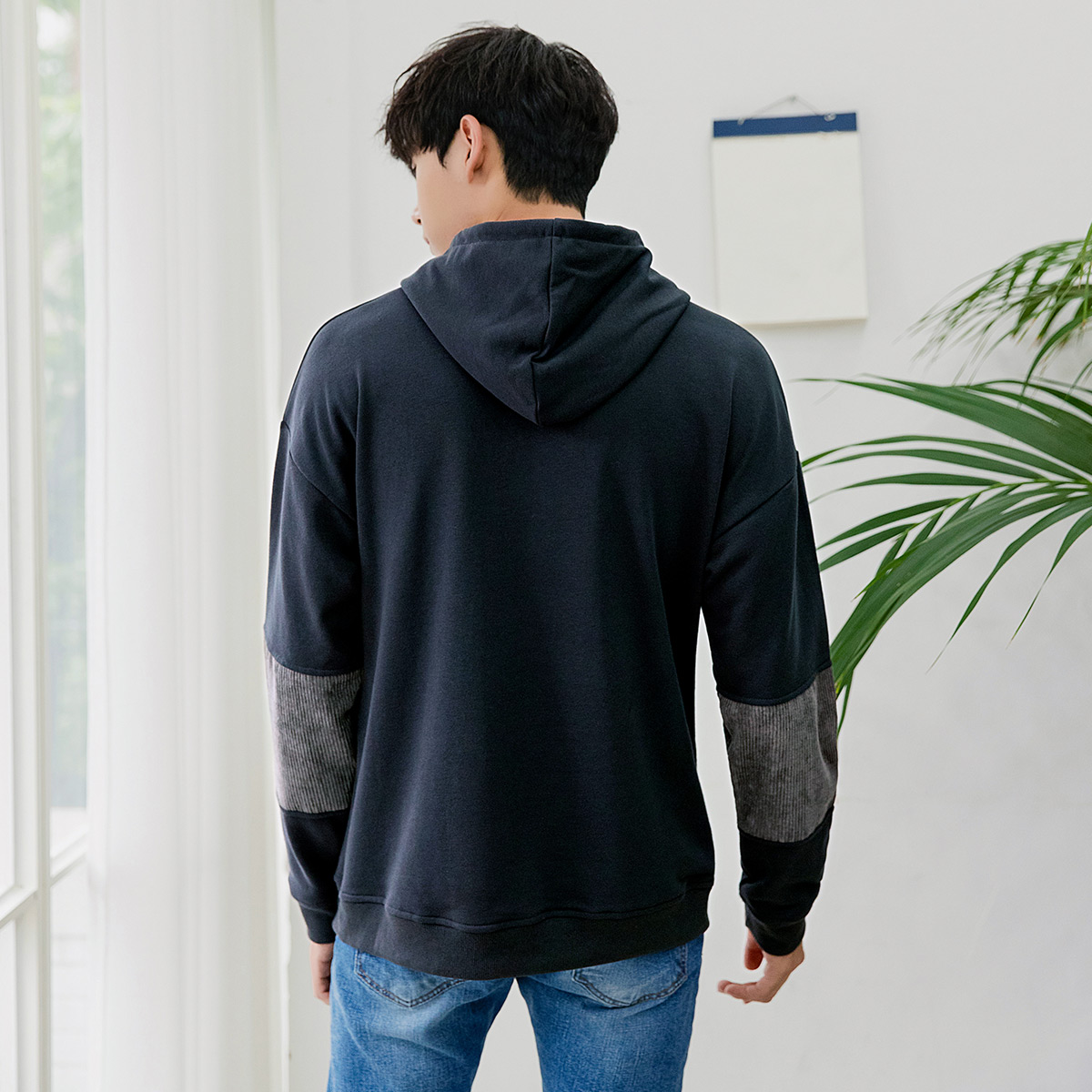 Sweatshirt homme A B  en Coton - Ref 3130505 Image 5