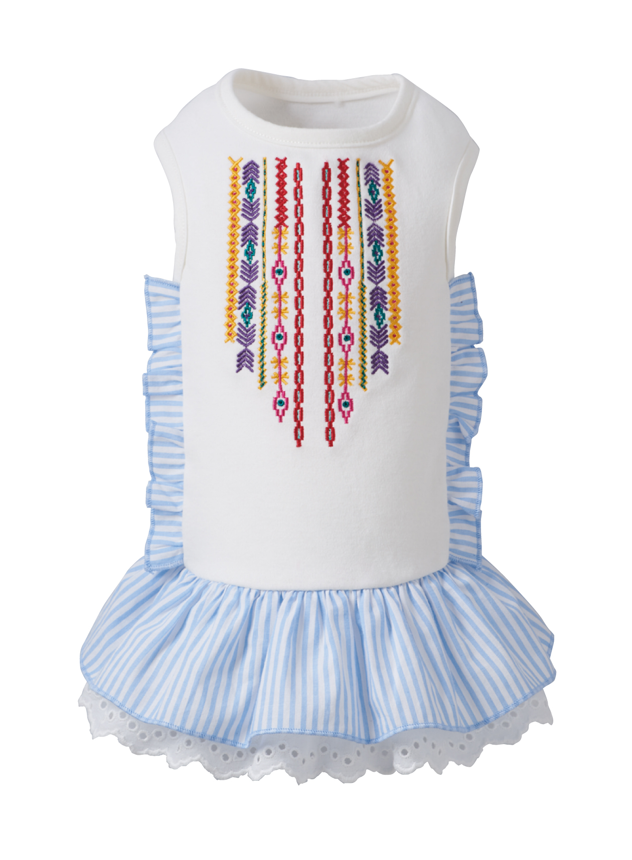 Spot chó cưng Nhật Bản cotton mùa hè thoáng khí quần áo vest tutu 2 màu lựa chọn - Quần áo & phụ kiện thú cưng nón cho mèo