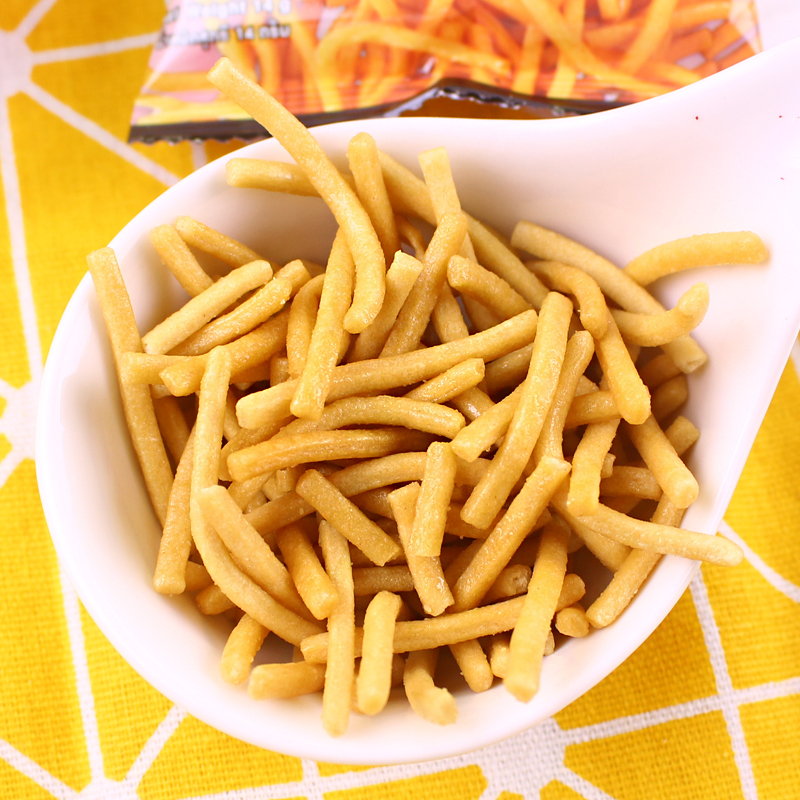 VFOODS MIX chicken chicken flavored shrimp strip Thailand imported office nostalgic leisure children puffed snacks