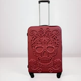 英国it出口转内销外贸拉杆箱女超轻登机箱20寸纯PC高颜值海关锁