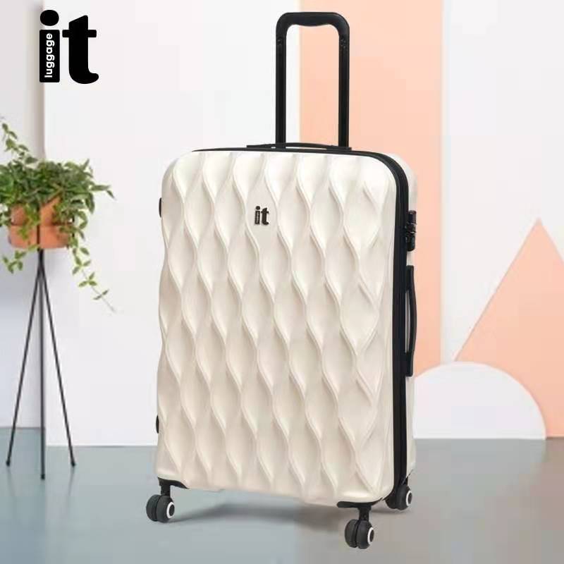Exported to the UK foreign trade it trolley case pure love blue mist color 20 inch boarding retro net red suitcase cute and light