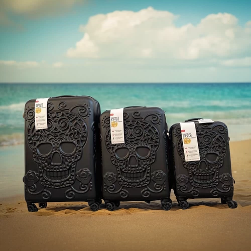 英国it出口转内销外贸拉杆箱女超轻登机箱20寸纯PC高颜值海关锁