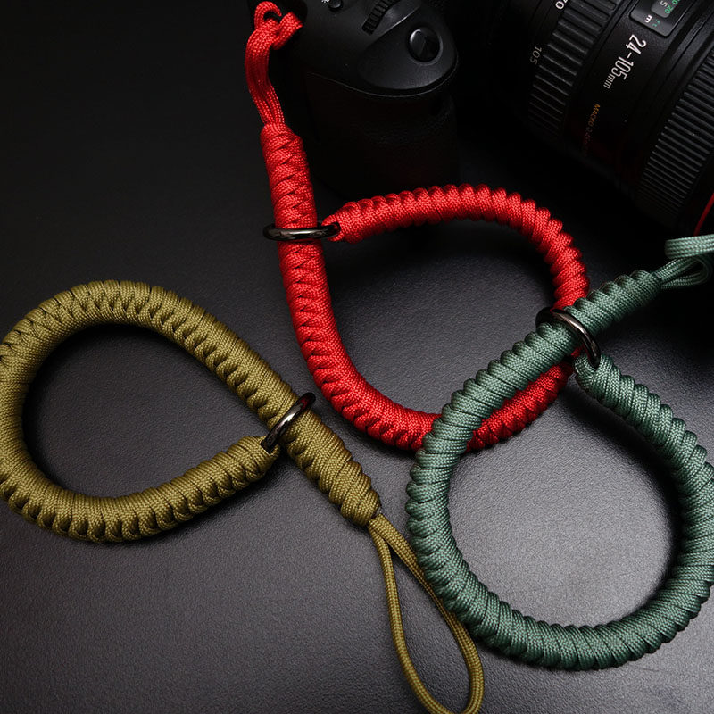 Hand Woven Quick Removable Camera Wrists Wrists Single Eye Wrists Micro Single Eye Camera Hand Rope High Density 7 Core Nylon Umbrella Rope