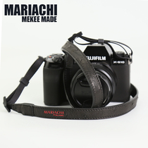 (Ostrich Leather)Camera Strap Leica Fujifilm XS10 Sony A7R3 Canon Camera Strap Genuine Leather Lanyard