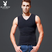 [Pre-sale] Áo vest nam Playboy ấm áp cộng với áo nhung cotton dày mùa đông hàng đầu Slim