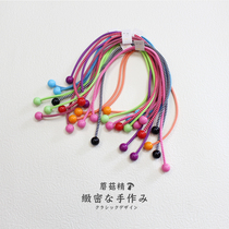 Childrens leather band Net red 2021 new extended braid head rope elasticity is good not to hurt hair hair hair hair tie horsetail artifact