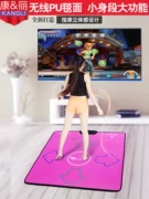 Kang Li dance mat nhà máy tính không dây đơn TV giao diện sử dụng kép somatosensory trò chơi chạy máy nhảy - Dance pad