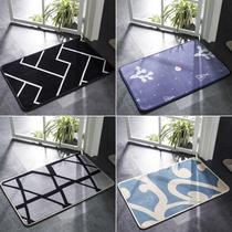 Door foot storefront toilet home entrance mat square foot Mat toilet Bath door bottom Mat toilet