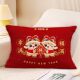 Year of the Horse New Year Red Pillow Festive Living Room Sofa Cushion Cover New Year 2026 New Seat Cushion Backrest