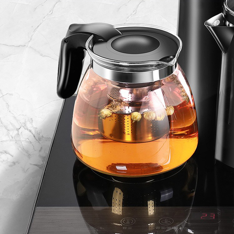 Tea bar Insulated Kettle Glass Kettle Accessories High Temperature Resistant Thickened Glass Special Tea suitable for Qinyuan Kangjia-Taobao