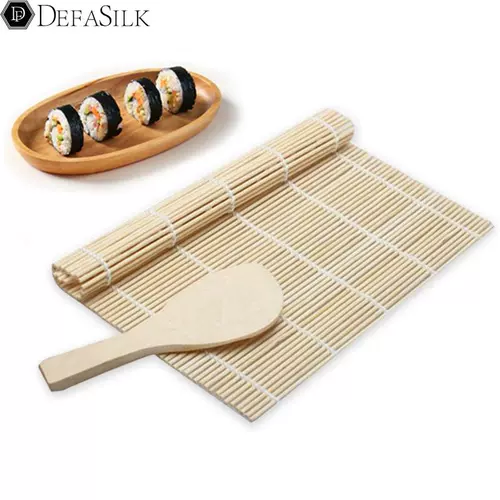 Суши -рулон японская кухня Laver Bags, бамбук, зеленая кожа белая скинная карбонизированная занавесная суши набор суши