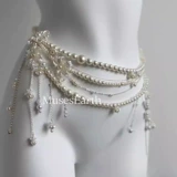 Супер сказочная кисточка с цветком и жемчугом, многослойная поясная цепочка, ниша, высококачественные индивидуальные универсальные модные женские аксессуары на талии, соответствующие темпераменту