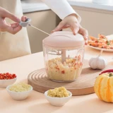 Мясорубка, бытовая начинка, маленькая ручная мясорубка, овощной фарш, многофункциональный ручной миксер, начинка для пельменей, артефакт