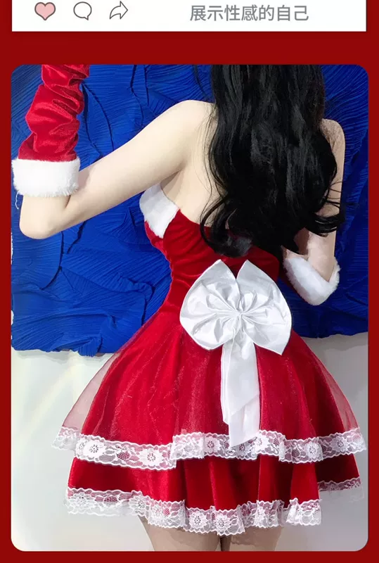 Lễ Hội Cosplay Chú Thỏ Bé Gái Thỏ Trang Phục Đồng Nhất Gợi Cảm Internet Người Nổi Tiếng Mỏ Neo Đeo Chéo Cos Trang Phục Váy Giáng Sinh Đồ ngủ thỏ sexy tay thỏ cosplay