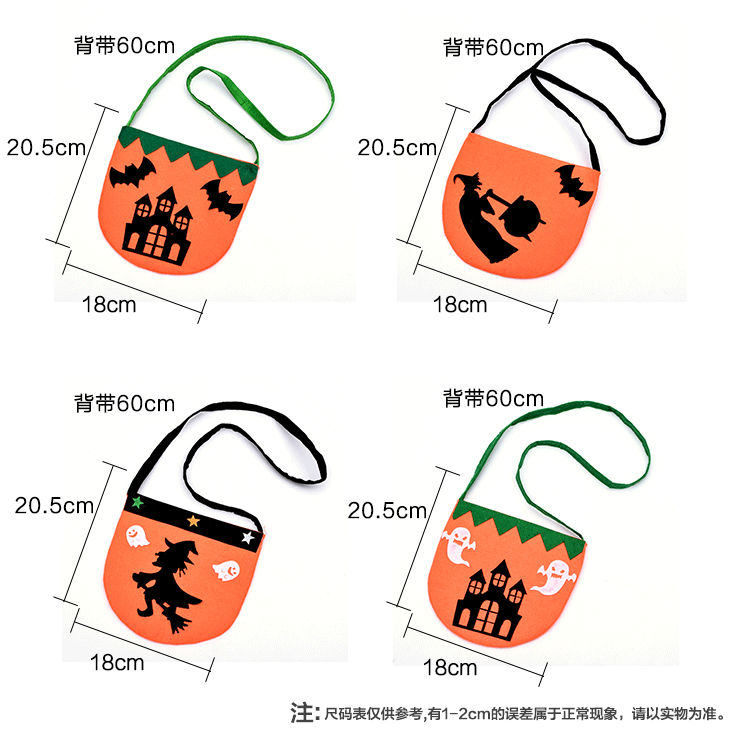 Halloween đạo cụ xách tay bí ngô túi kẹo giỏ quà tặng trẻ em đồ chơi hiển thị trang phục cung cấp trang trí - Sản phẩm Đảng / Magic / Hiệu suất đồ hóa trang siêu nhân gao	