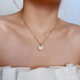 Rose necklace trend original niche design ins net red clavicle chain titanium steel jewelry light luxury fashion temperament