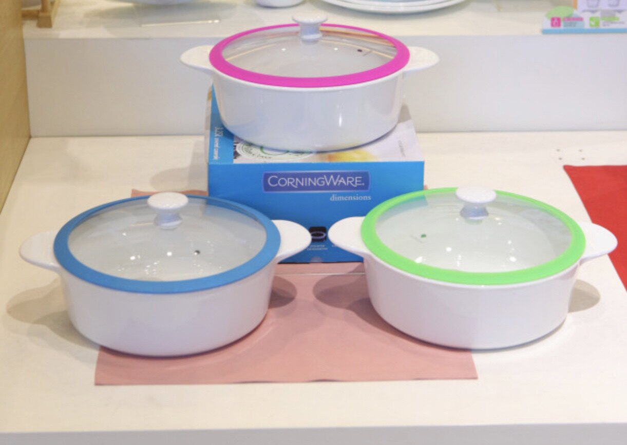 South Korea and the United States pink flower cotton heat-resistant ceramic pot multi-function stew soup pot stew pot 3 2