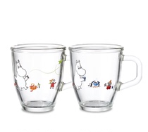South Koreas Buy American Conning-Münming Moomin Pyrex Glass Cup Qualifies 2 sets