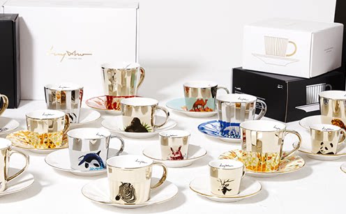 Korean Korean luycho 80ml Equipment ER cup Animal Mirror Cup