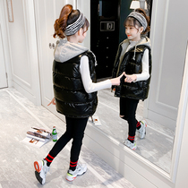 Girl Down Cotton Machia 2021 Winter New Ocean Qi Girl Net Red CUHK Tong Thickened Jacket Cotton Clothing Kan Shoulder