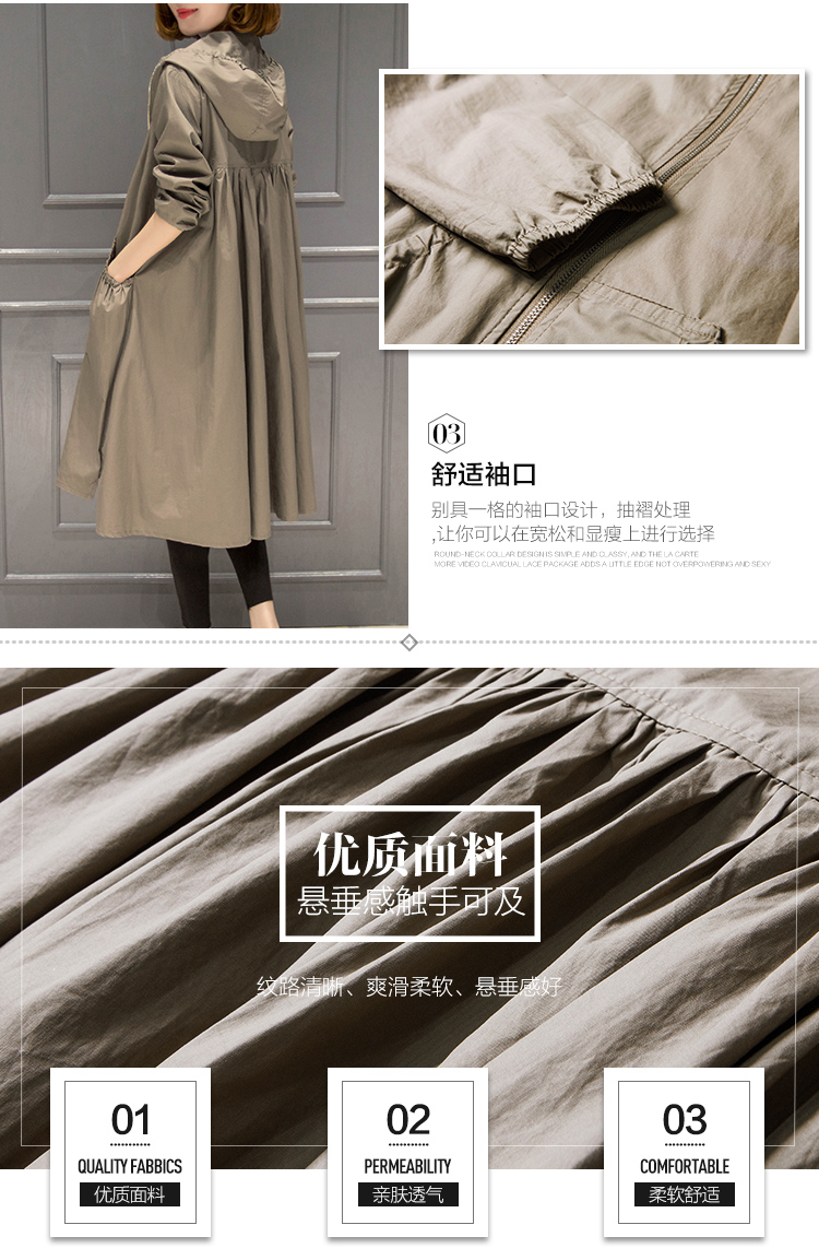 Trench pour femme      en Coton - Ref 3227623 Image 11