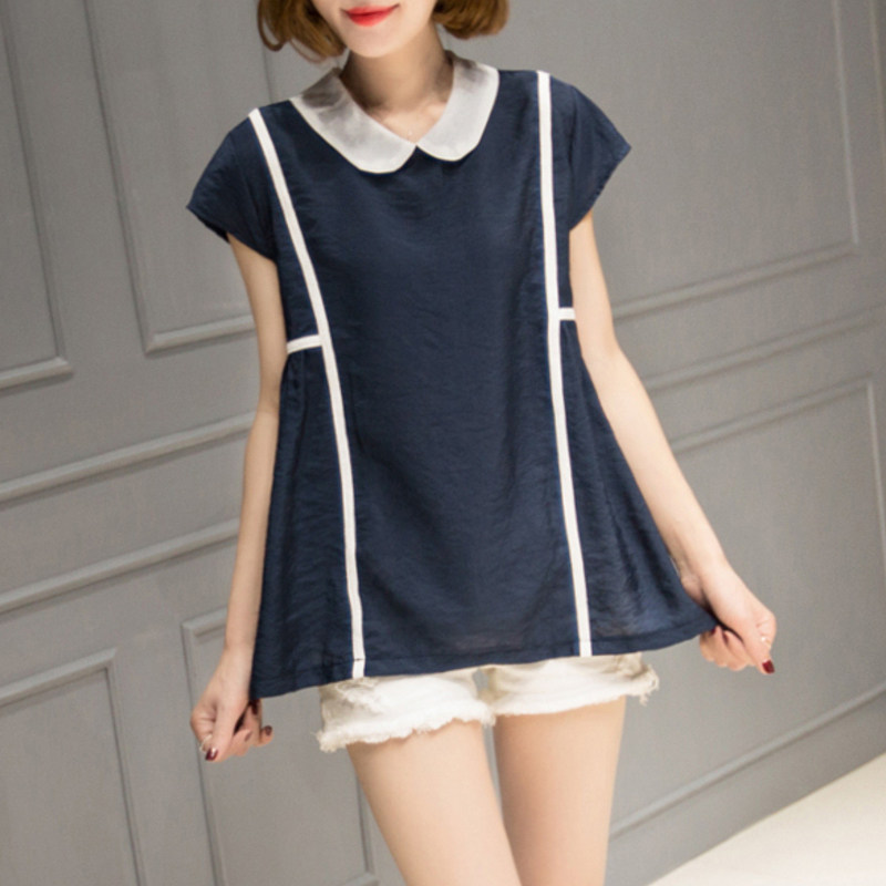 Clear Special Short Sleeve T-shirt Lady Summer Short Doll Link Top Fashion Best Cover