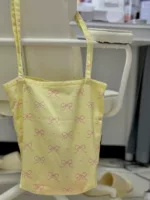 Yellow bag one shoulder