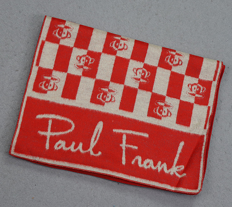 Paulfrank miệng lớn khỉ quầy thời trang đích thực mùa thu và mùa đông ấm khăn lụa khăn đi phượt ninja