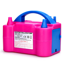 Electric pump pump dual inflator balloon electric qi qiu ji tools inflator balloon