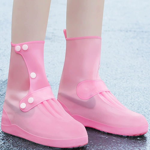 Водонепроницаемые высокие сапоги, износостойкие детские бахилы подходит для мужчин и женщин, нескользящие силиконовые носки, увеличенная толщина