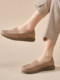 Genuine leather soft sole mother sandals women's single shoes comfortable leather shoes middle-aged and elderly hollow women's shoes beef tendon hole shoes summer