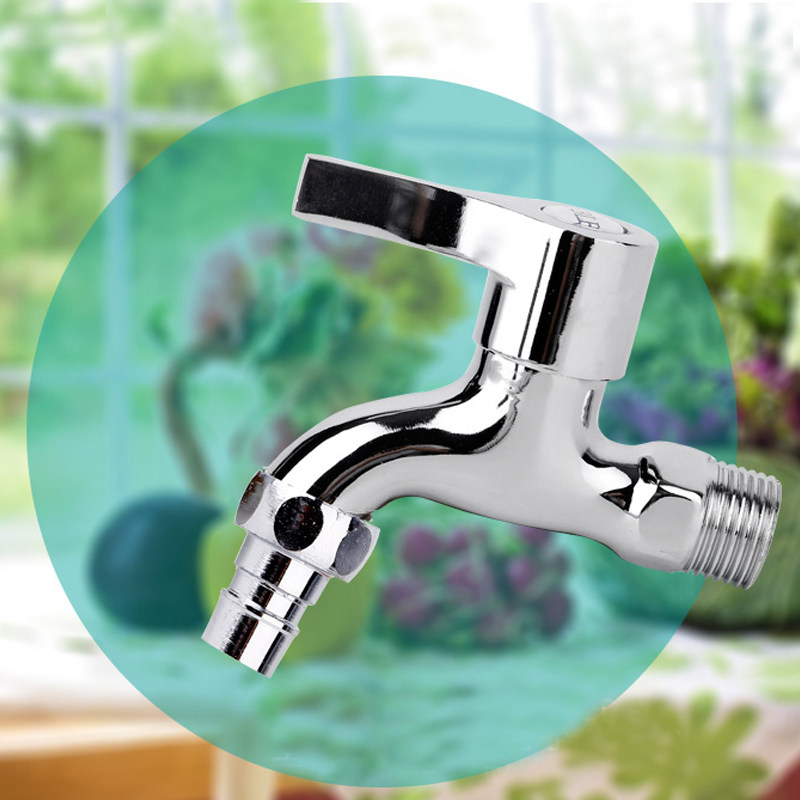 Washing machine faucet basin mop pool special faucet ordinary single cold 4 points home kitchen quick opening water nozzle