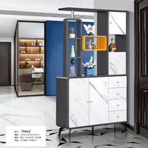 Nordic Xuanguan Cabinet Living Room Partition Cabinet Door Hall Cabinet Art Wine Cabinet Decoration Cabinet Room Cabinet Entrance Shoe Cabinet Single-sided Opening