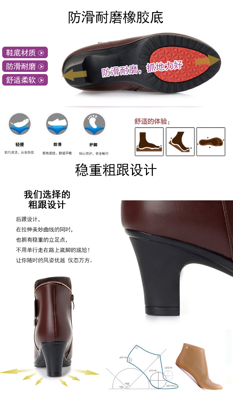 Bottes mi-saison femme en Caoutchouc - Ref 3250024 Image 20