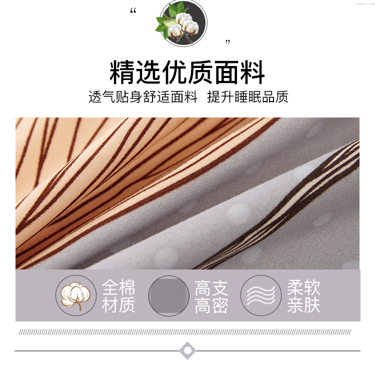 Dày chà nhám bốn bộ đồ giường lưới đỏ 1,5m2.0m ​​đơn đôi sinh viên ký túc xá cotton đơn che mùa đông đơn giản 	chăn phao trần bông