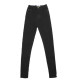 Baixing 9818 high-elastic fashion body-fitting plus velvet slim-fitting black outer wear leggings for women with no silk