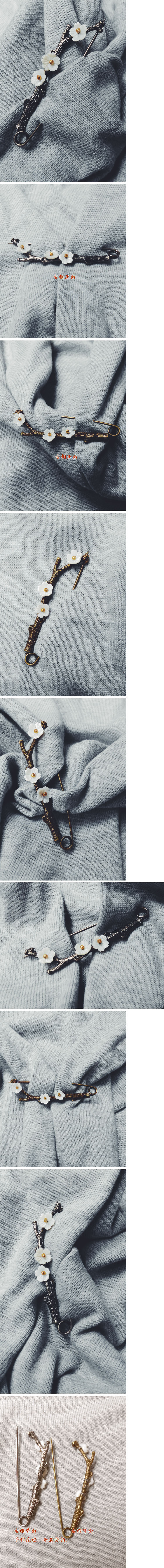 Broche femme en Nacre - Ref 1185646 Image 11