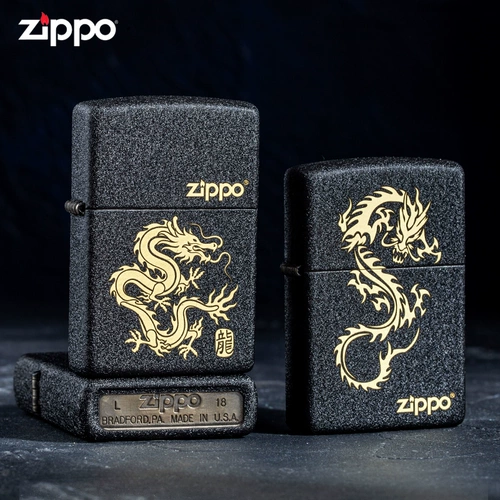 zippo Оригинальная мужская ветрозащитная зажигалка на керосине