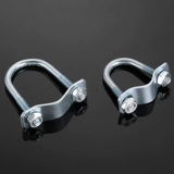 Cross -Pipe Card Galvanied Buckle Стальная труба разъем Обнимаю u -тип болтов