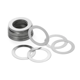 Ультратонкая металлическая прокладка из нержавеющей стали, круглая шайба, подшипник