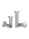 304 stainless steel large flat head semi-hollow rivet flat round head GB873 hollow rivet M2M2.5M3M4M5M6