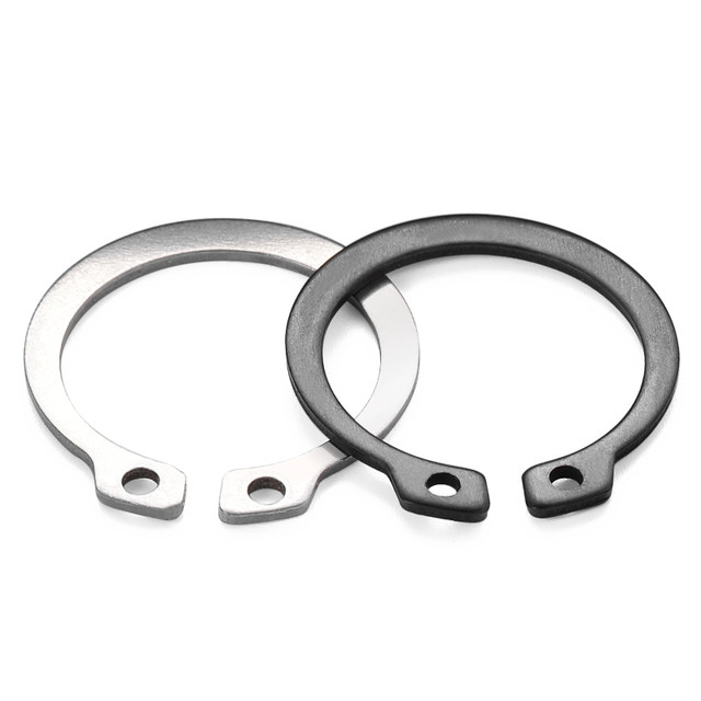 304 stainless steel shaft retaining ring 65 manganese C-type circlip GB894 elastic circlip card circlip shaft ພາຍນອກ 3-160